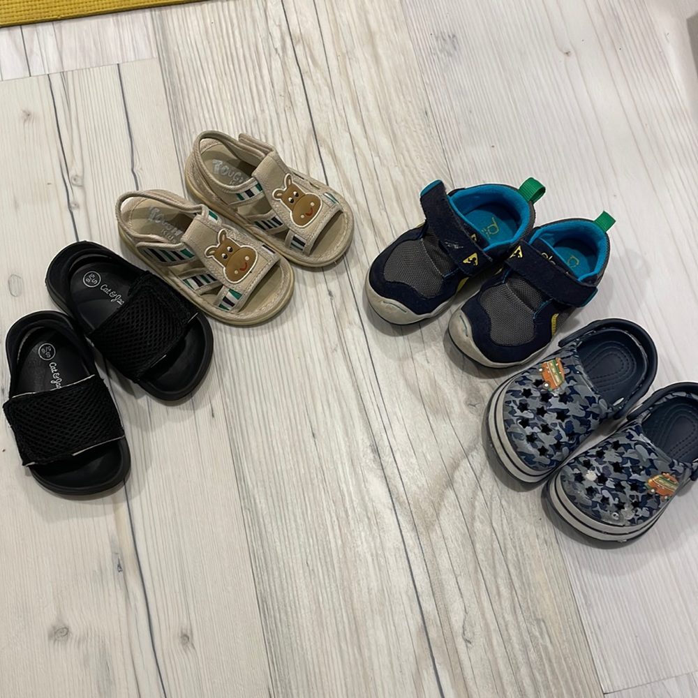 Summer toddler boy shoes!